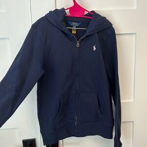 Ralph Lauren Navy Youth XL Hoodie